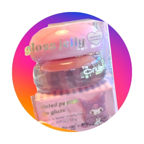❗️5/$25❗️THE CRÉME KAROMI GLOSS JELLY. TINTED PEPTIDE LIP GLAZE - Picture 1 of 5